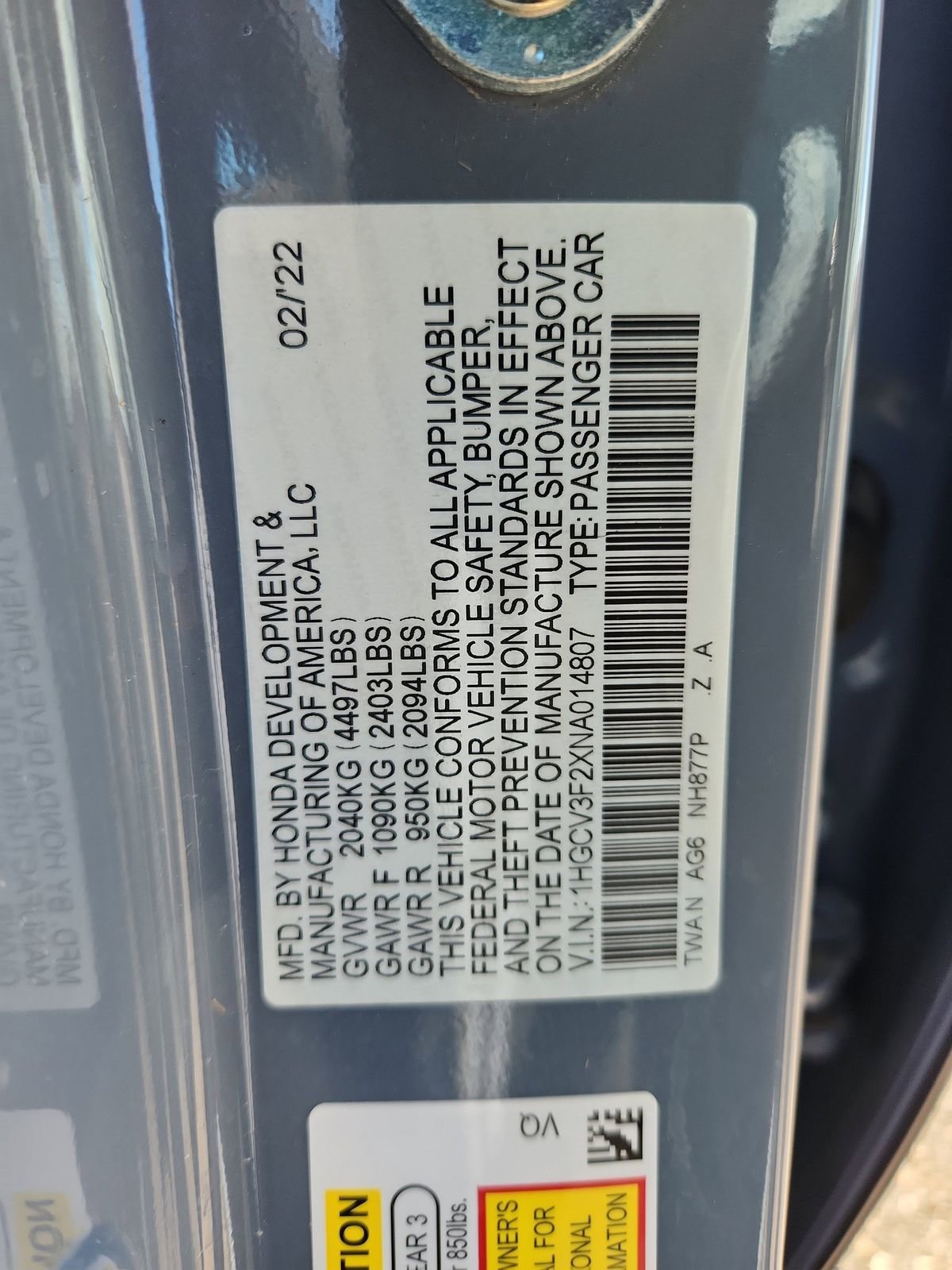 Used 2022 Honda Accord Sport image 21