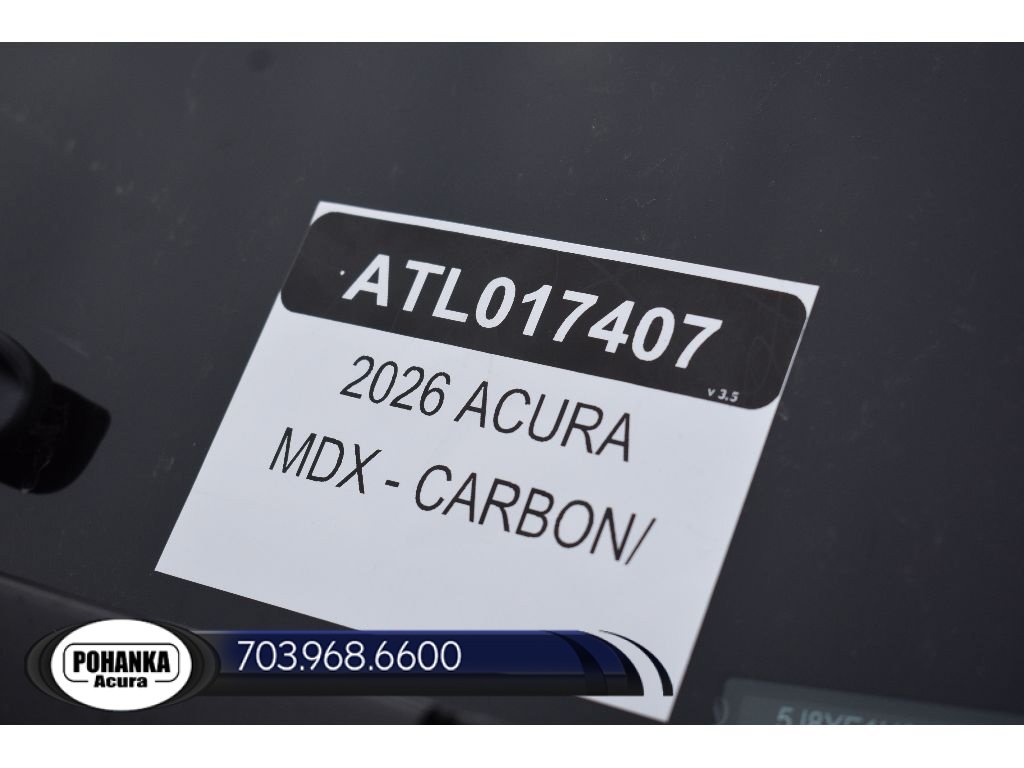 New 2026 Acura MDX A-Spec w/ Advance Package AWD/4WD image 37