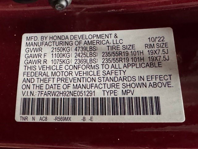 Used 2022 Honda CR-V Touring image 36