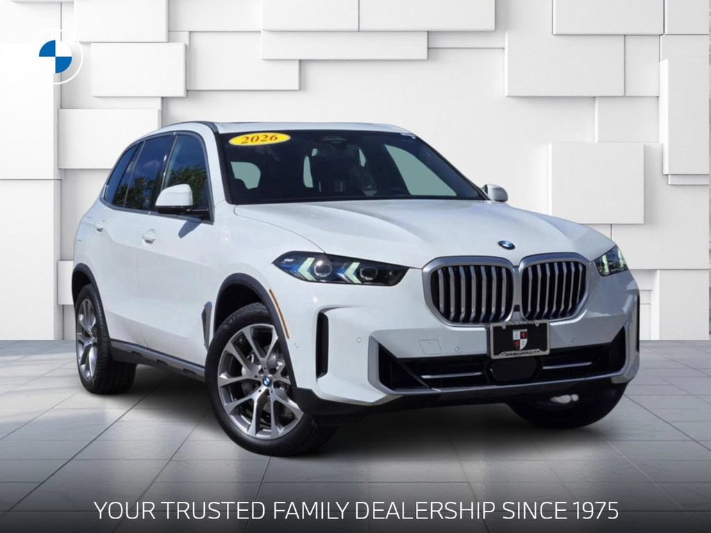 Certified 2026 BMW X5 xDrive40i w/ Premium Package
