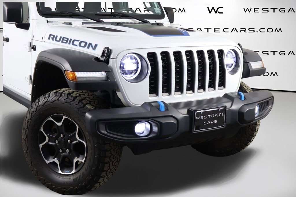 Used 2023 Jeep Wrangler Unlimited Rubicon 4xe w/ Cold Weather Group AWD/4WD image 48