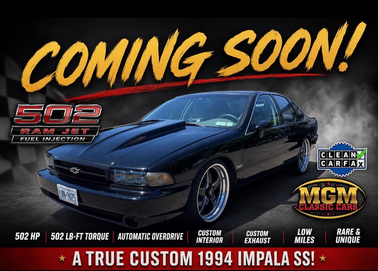 Used 1994 Chevrolet Impala SS RWD image 2