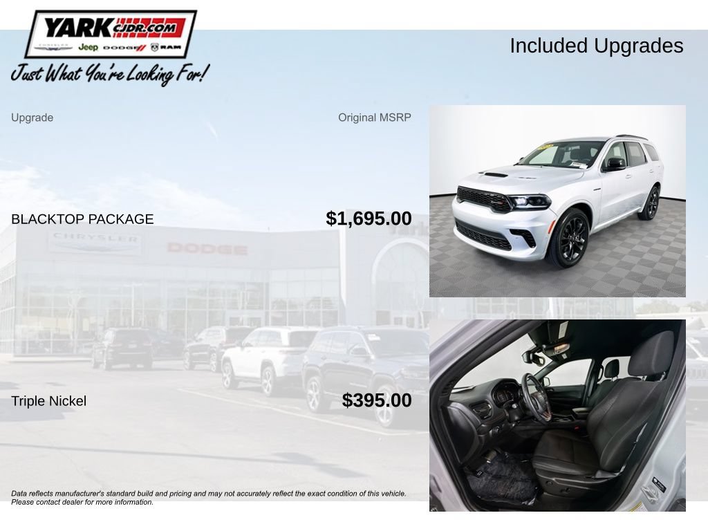 Certified 2023 Dodge Durango R/T w/ Blacktop Package AWD/4WD image 5