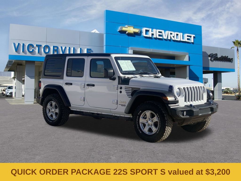 Used 2021 Jeep Wrangler Unlimited Sport image 3