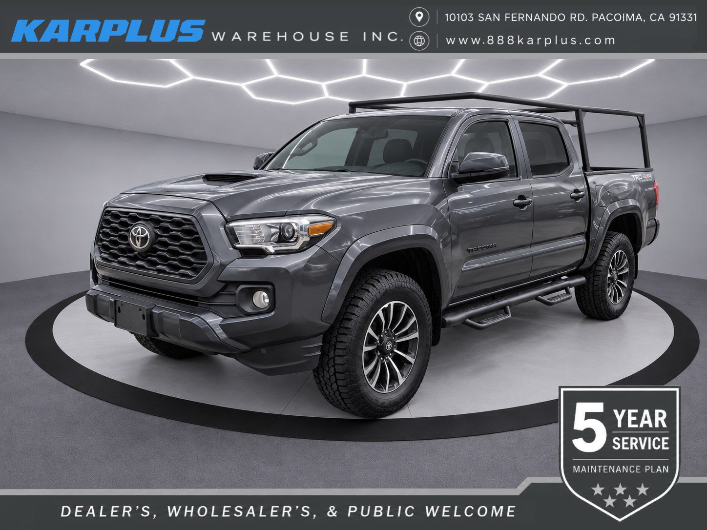 Used 2021 Toyota Tacoma TRD Sport w/ Technology Package AWD/4WD image 1