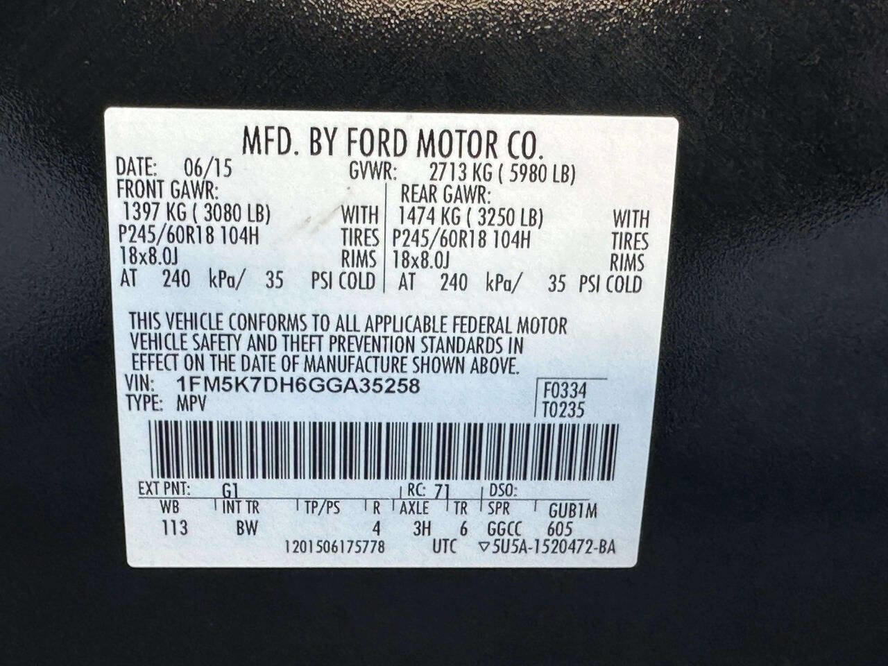 Used 2016 Ford Explorer XLT w/ Equipment Group 202A image 28