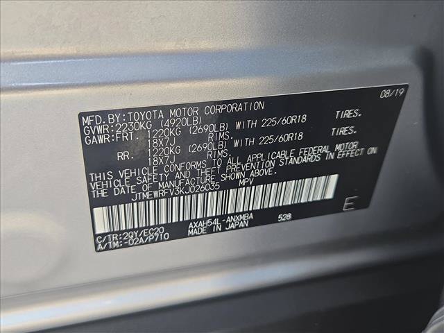 Used 2019 Toyota RAV4 XSE w/ XSE Weather Package AWD/4WD image 26