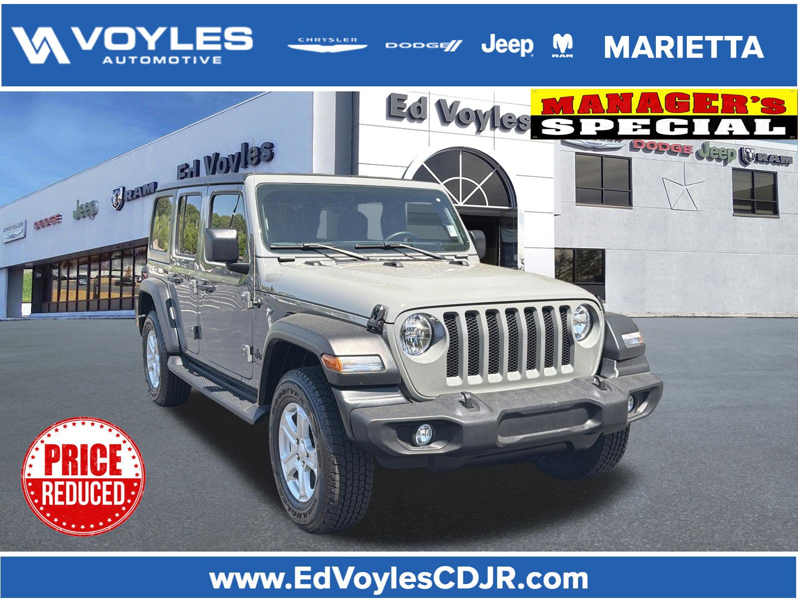 Used 2022 Jeep Wrangler Unlimited Sport AWD/4WD video 1