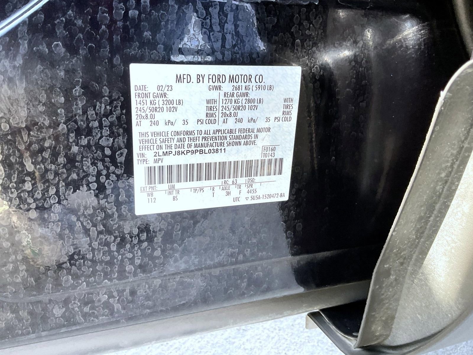 Certified 2023 Lincoln Nautilus Reserve w/ Equipment Group 201A image 25