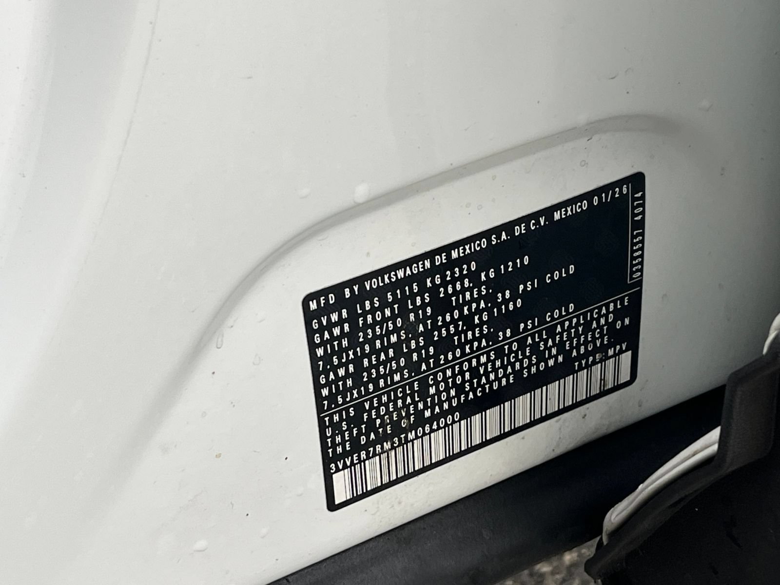 Used 2026 Volkswagen Tiguan SE AWD/4WD image 26