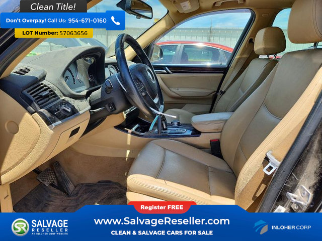 Used 2015 BMW X3 xDrive28d AWD/4WD image 9