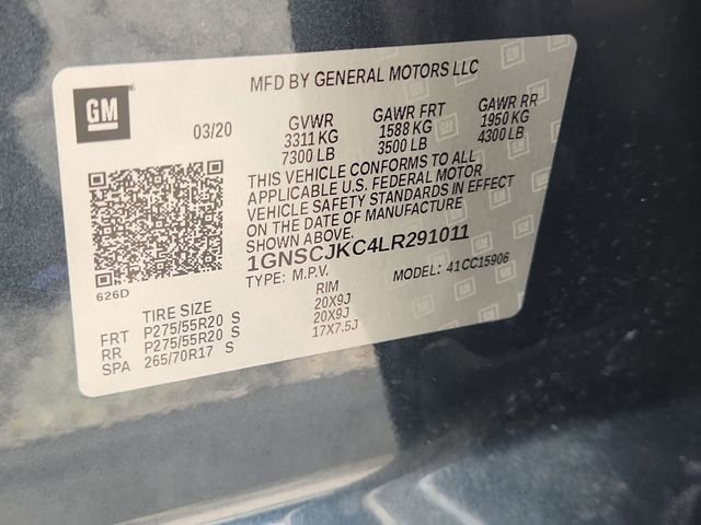 Used 2020 Chevrolet Suburban Premier RWD image 35