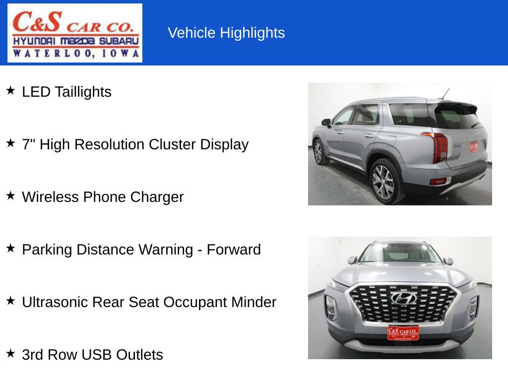 Used 2020 Hyundai Palisade SEL w/ Convenience Package FWD image 13