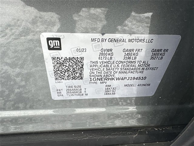 Certified 2023 Chevrolet Traverse LT w/ LPO, Floor Liner Package image 32