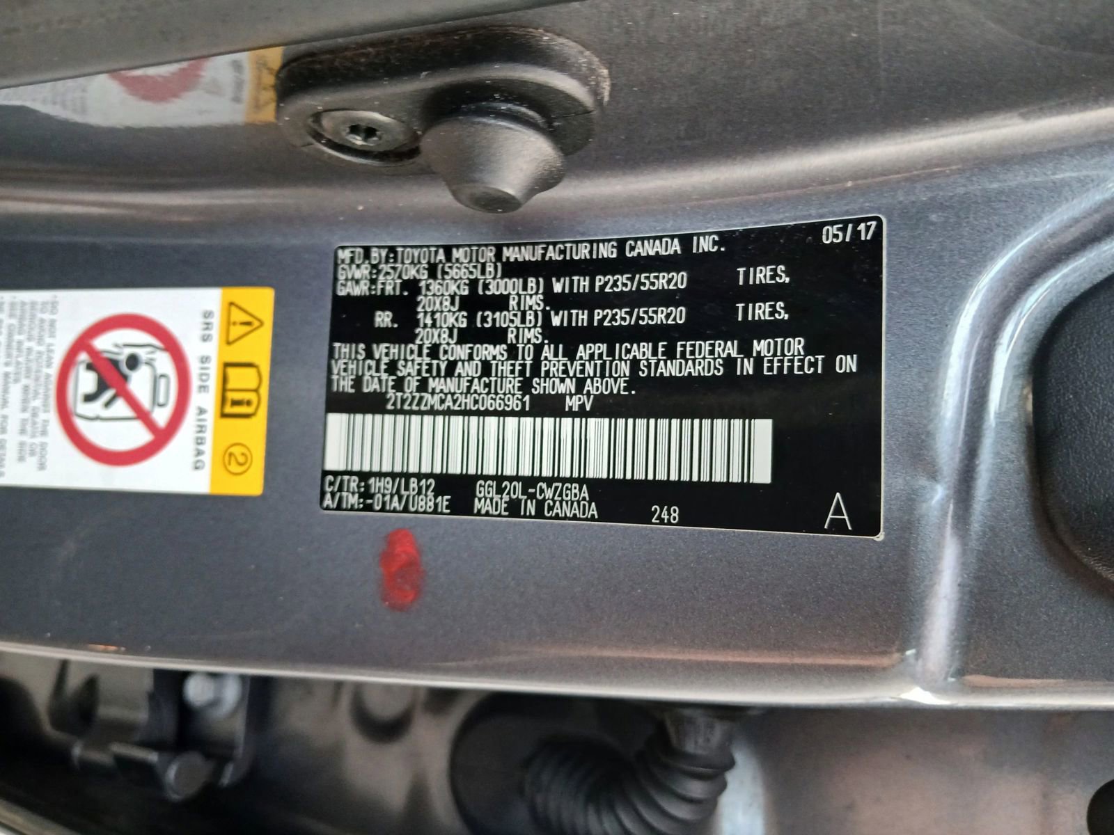 Used 2017 Lexus RX 350 RX 350 Sport Utility 4D w/ Premium Package image 10