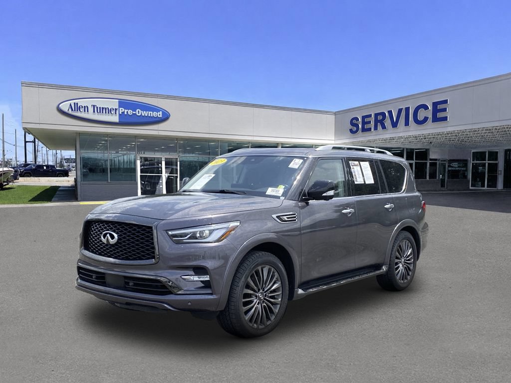 Used 2023 INFINITI QX80 Premium Select w/ Cargo Package AWD/4WD image 4