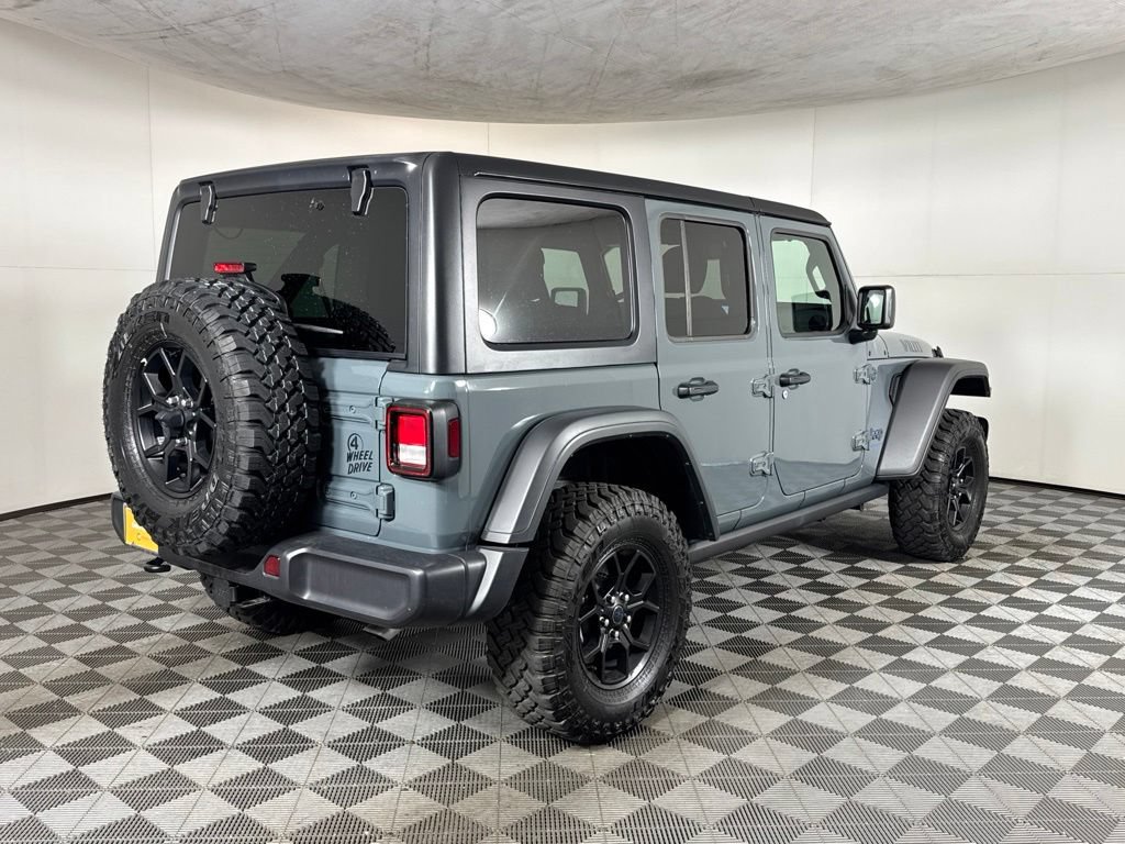 Certified 2025 Jeep Wrangler Unlimited Sport S 4xe AWD/4WD image 6