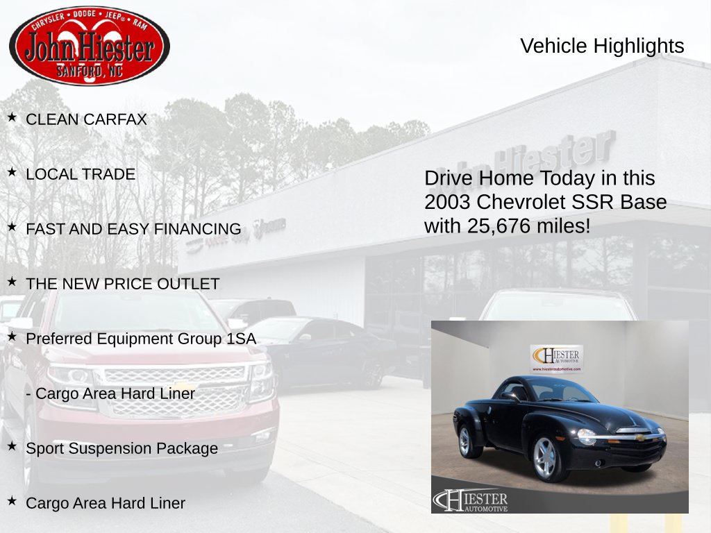 Used 2003 Chevrolet SSR RWD image 5