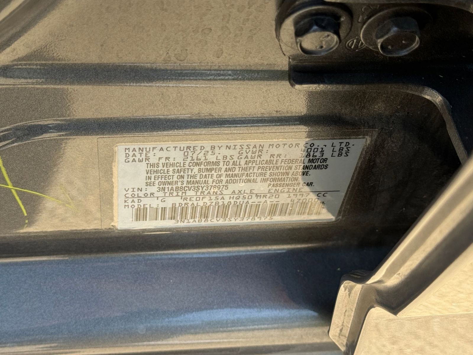 Used 2025 Nissan Sentra SV FWD image 29