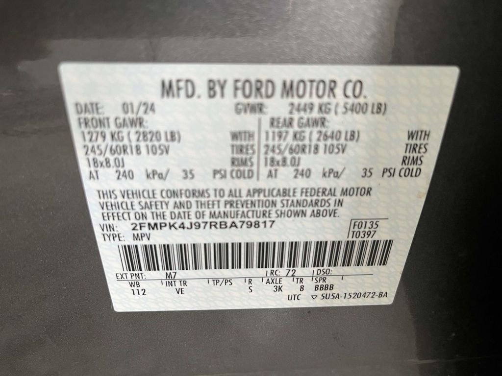 Used 2024 Ford Edge SEL AWD/4WD image 27