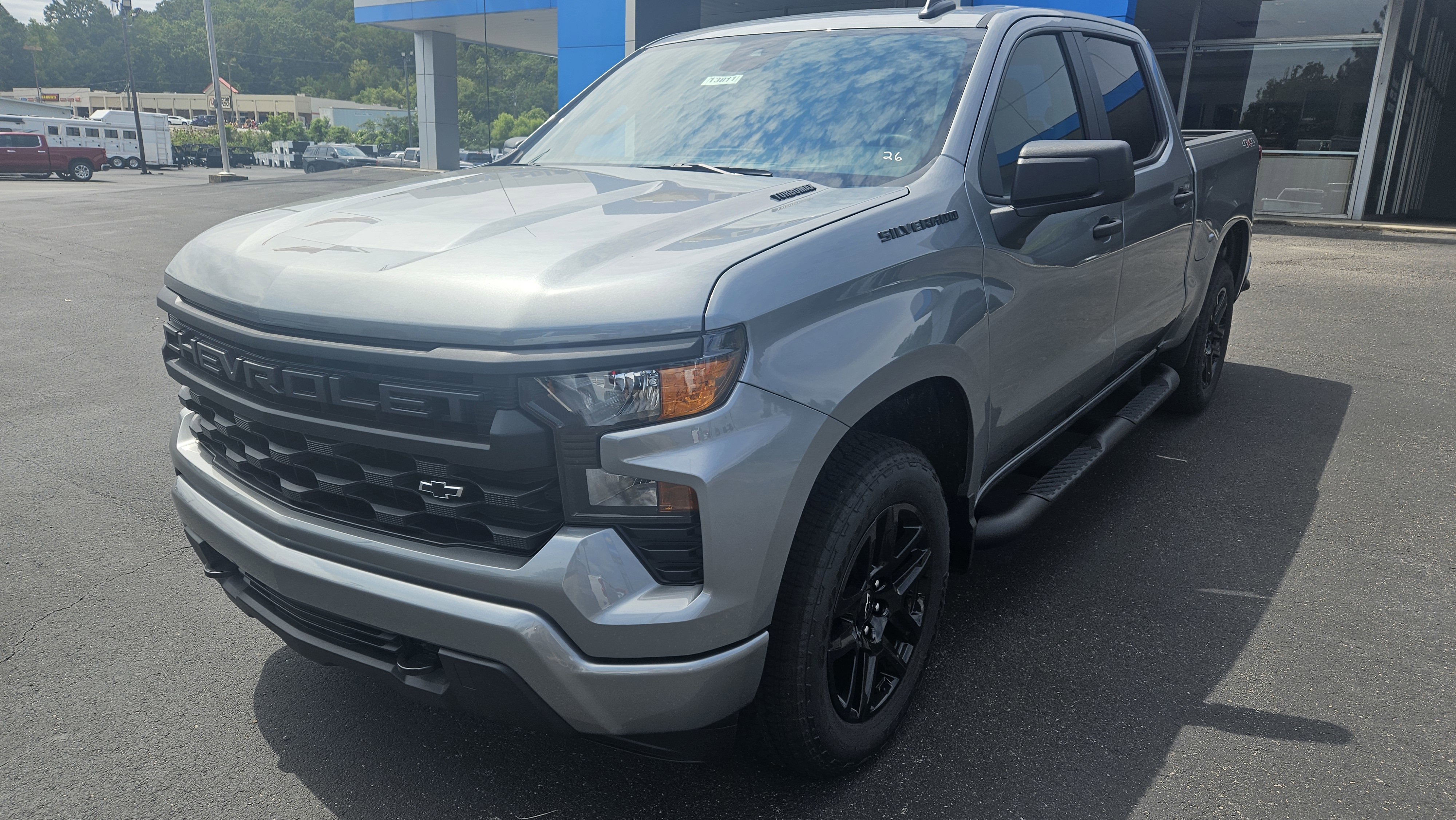 New 2026 Chevrolet Silverado 1500 Custom w/ Turbomax Blackout Package image 4