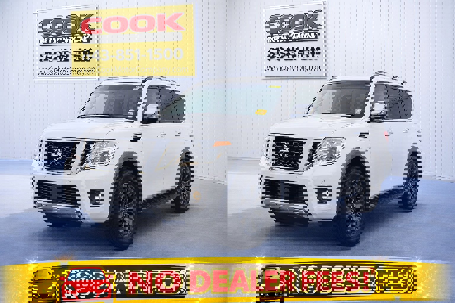 Used 2017 Nissan Armada Platinum w/ Captain Seat Package