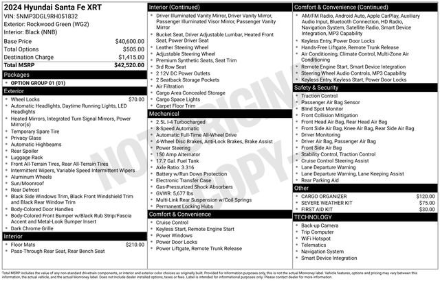 Used 2024 Hyundai Santa Fe XRT image 41