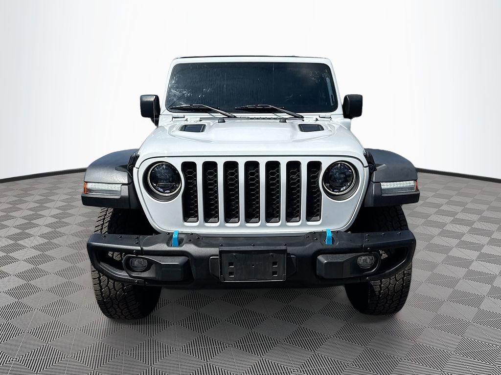 Used 2023 Jeep Wrangler Unlimited Rubicon 4xe w/ Steel Bumper Group AWD/4WD video 2