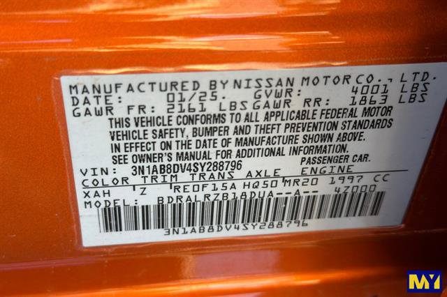 Used 2025 Nissan Sentra SR FWD image 33
