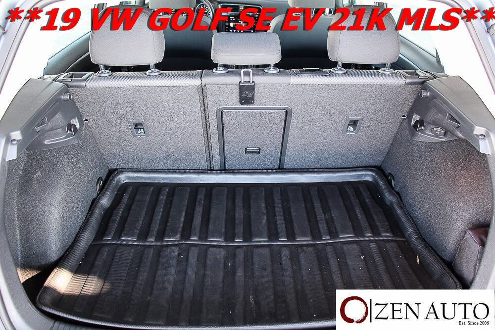 Used 2019 Volkswagen e-Golf SE w/ Driver Assistance Package image 33