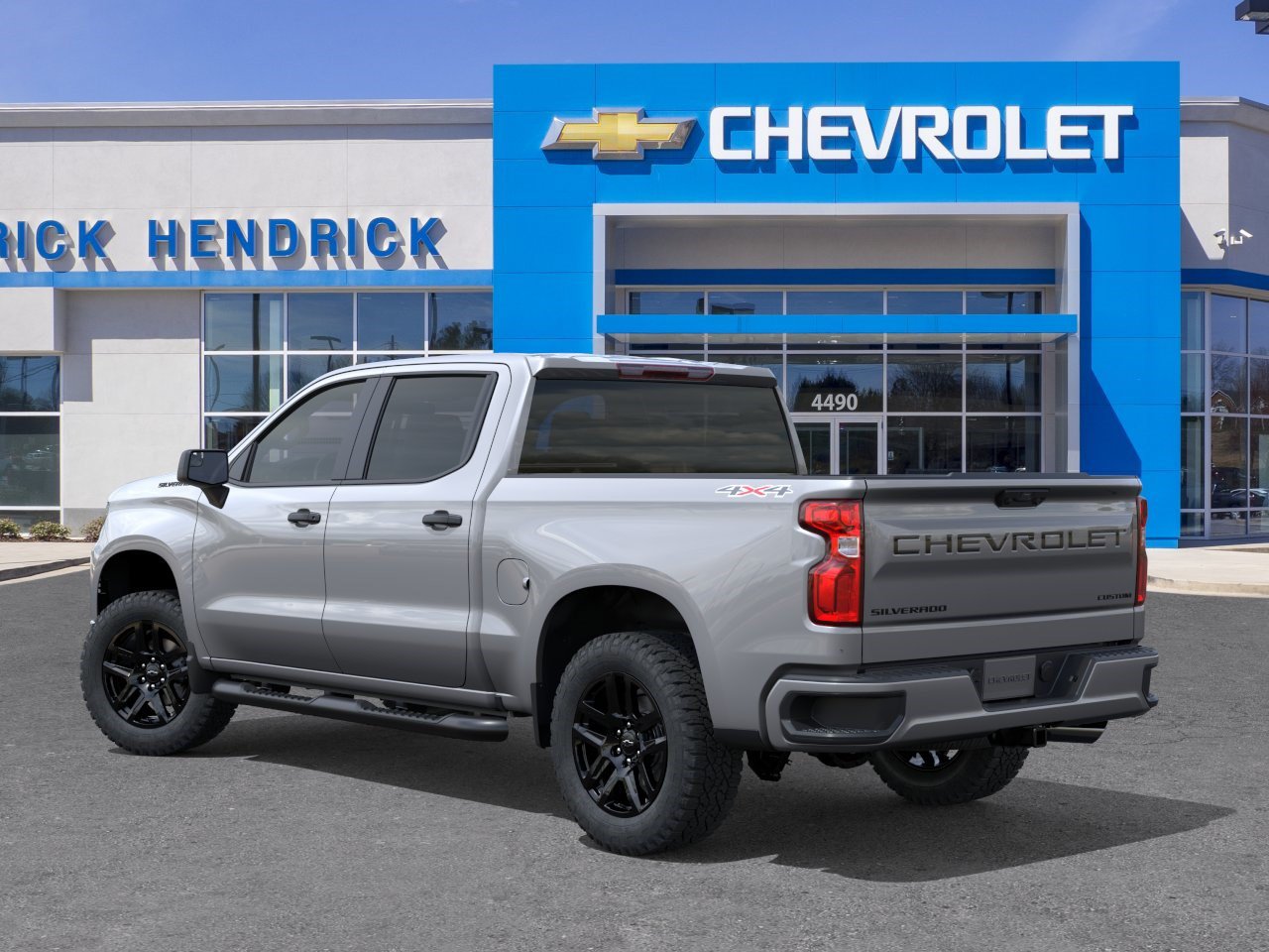 New 2026 Chevrolet Silverado 1500 Custom w/ Turbomax Blackout Package AWD/4WD image 5