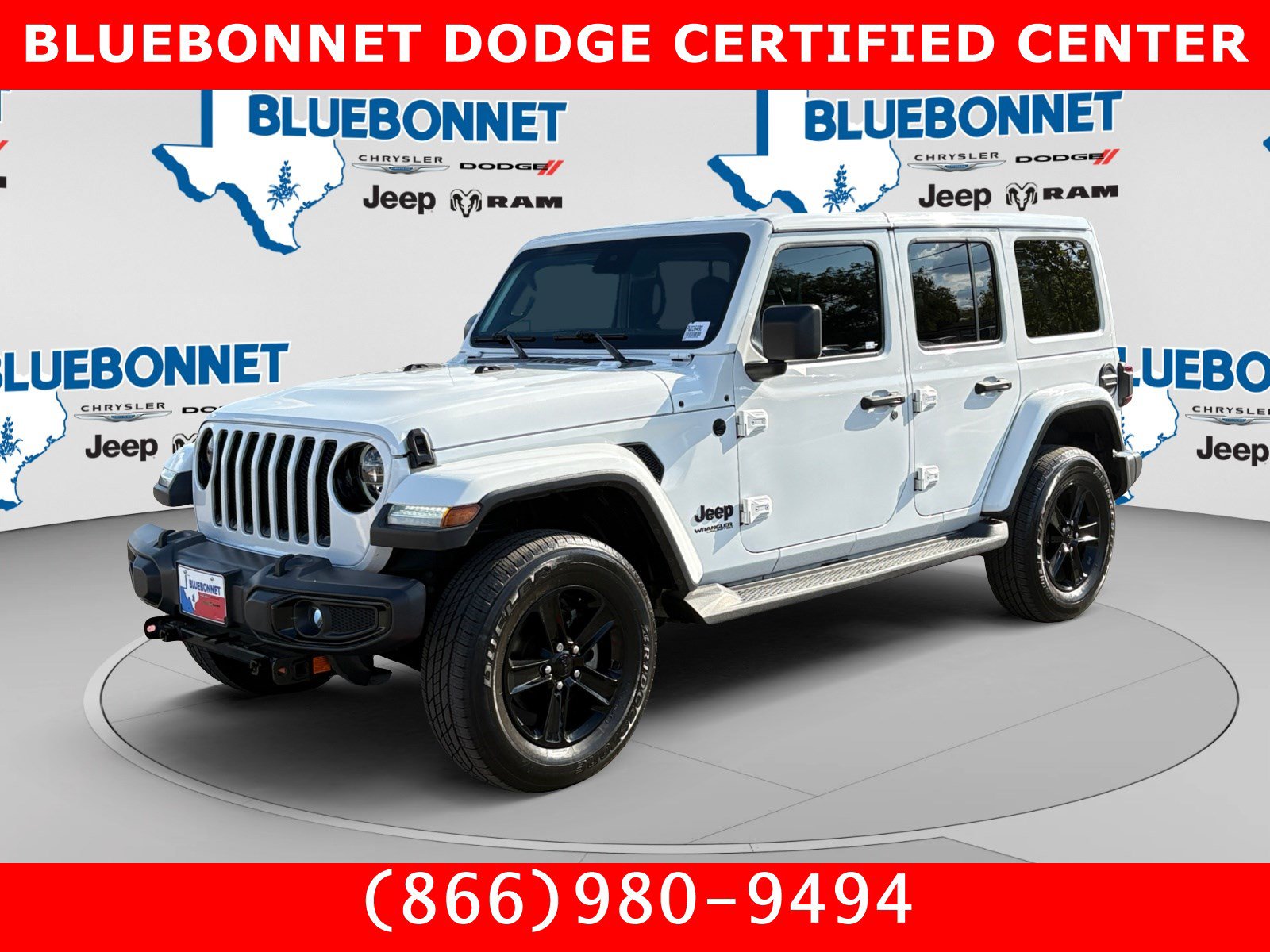 Used 2020 Jeep Wrangler Unlimited Sahara AWD/4WD image 1
