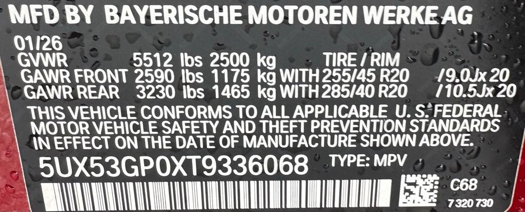 New 2026 BMW X3 xDrive30 w/ Premium Package AWD/4WD image 39