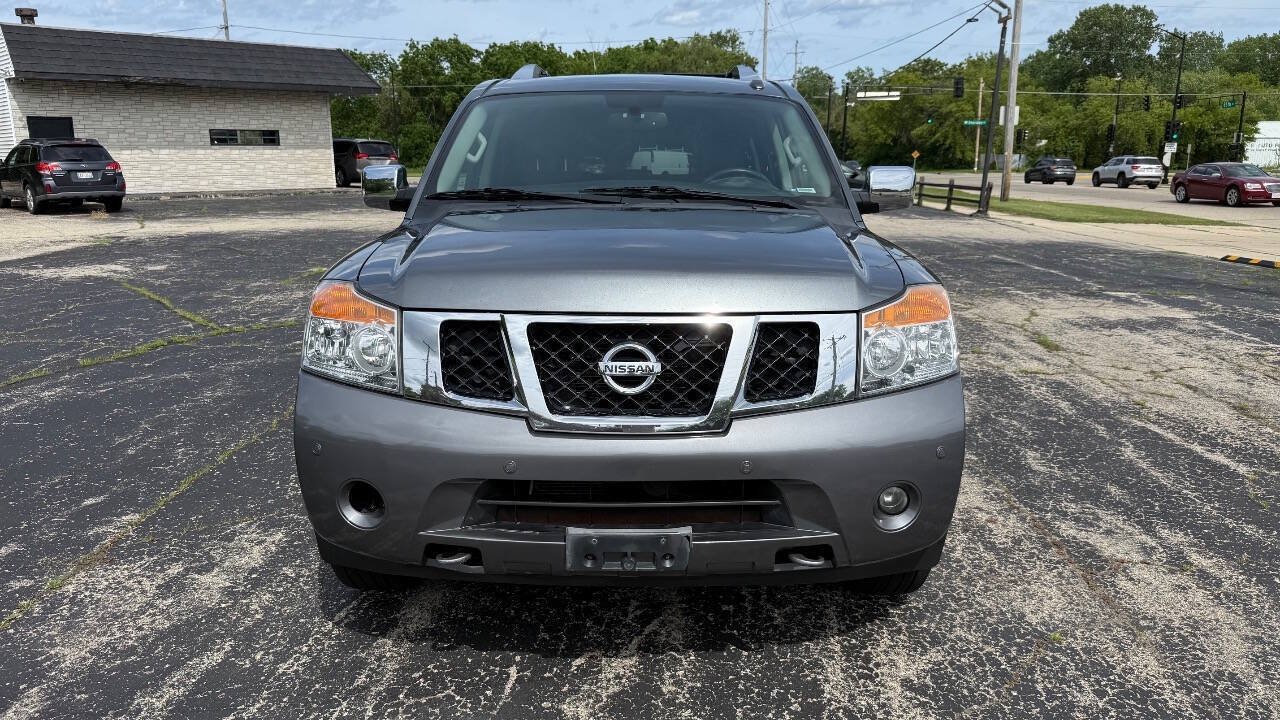 Used 2015 Nissan Armada Platinum w/ 2nd Row Captain Seat Package AWD/4WD image 2