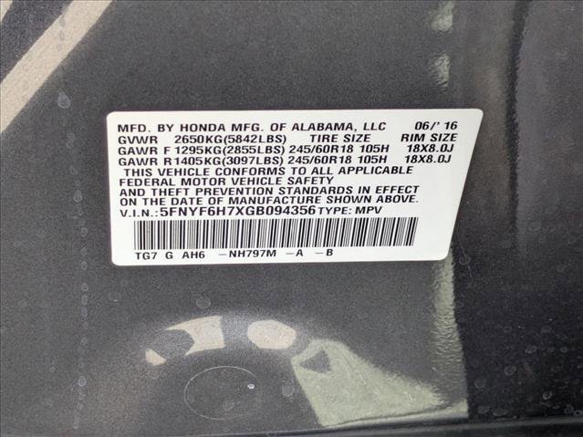 Used 2016 Honda Pilot EX-L image 16