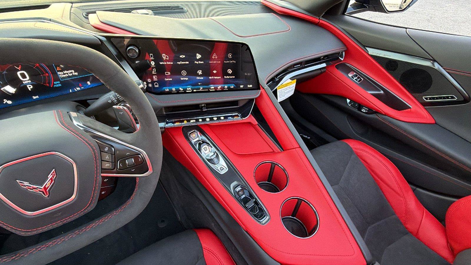 New 2027 Chevrolet Corvette Stingray Convertible w/ Stealth Interior Trim Package RWD image 5