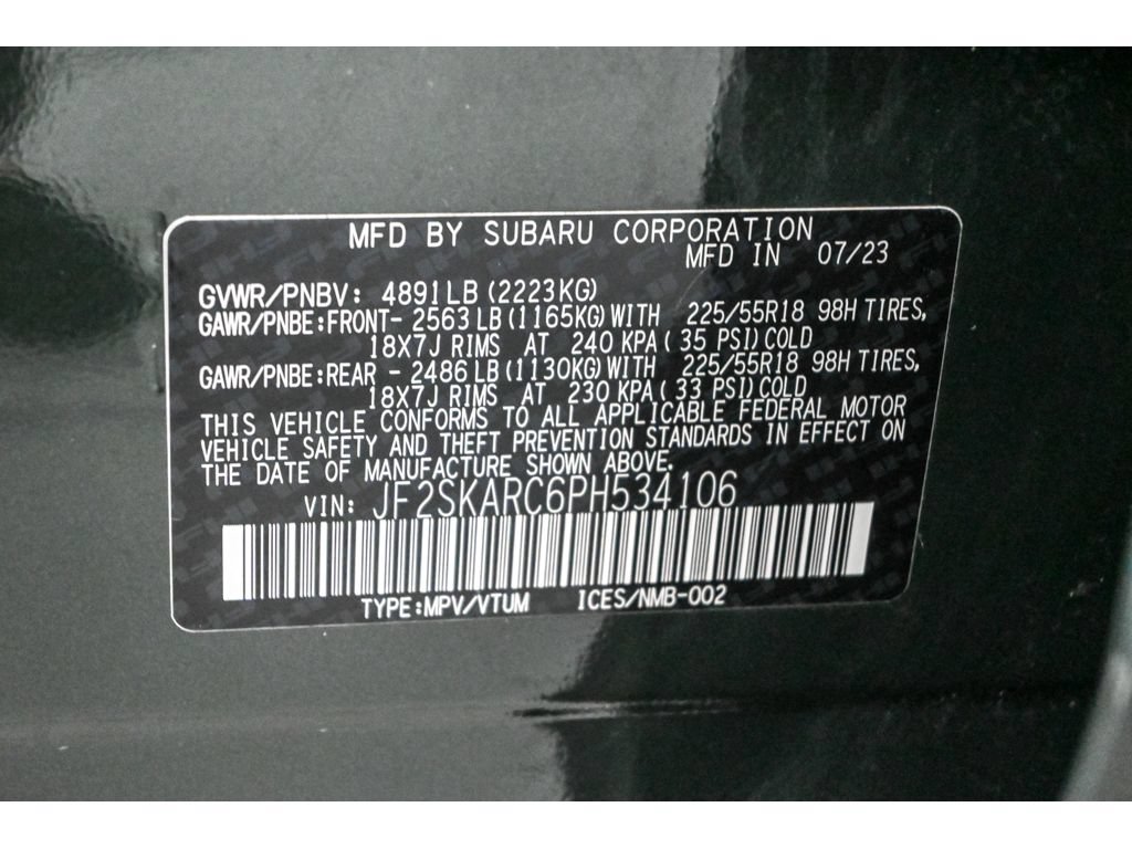 Used 2023 Subaru Forester Touring w/ Popular Package #2 AWD/4WD image 54