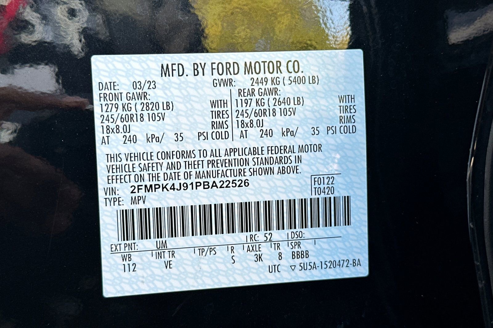 Used 2023 Ford Edge SEL w/ Convenience Package AWD/4WD image 28