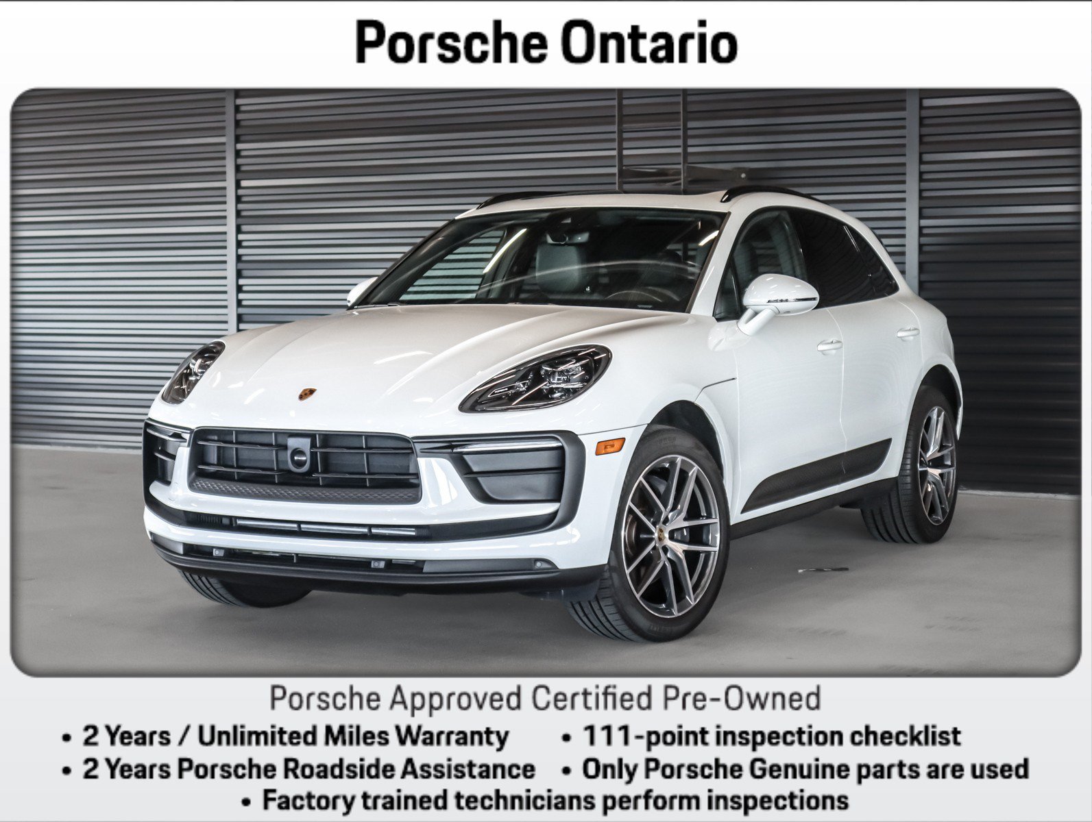Certified 2024 Porsche Macan AWD/4WD image 1