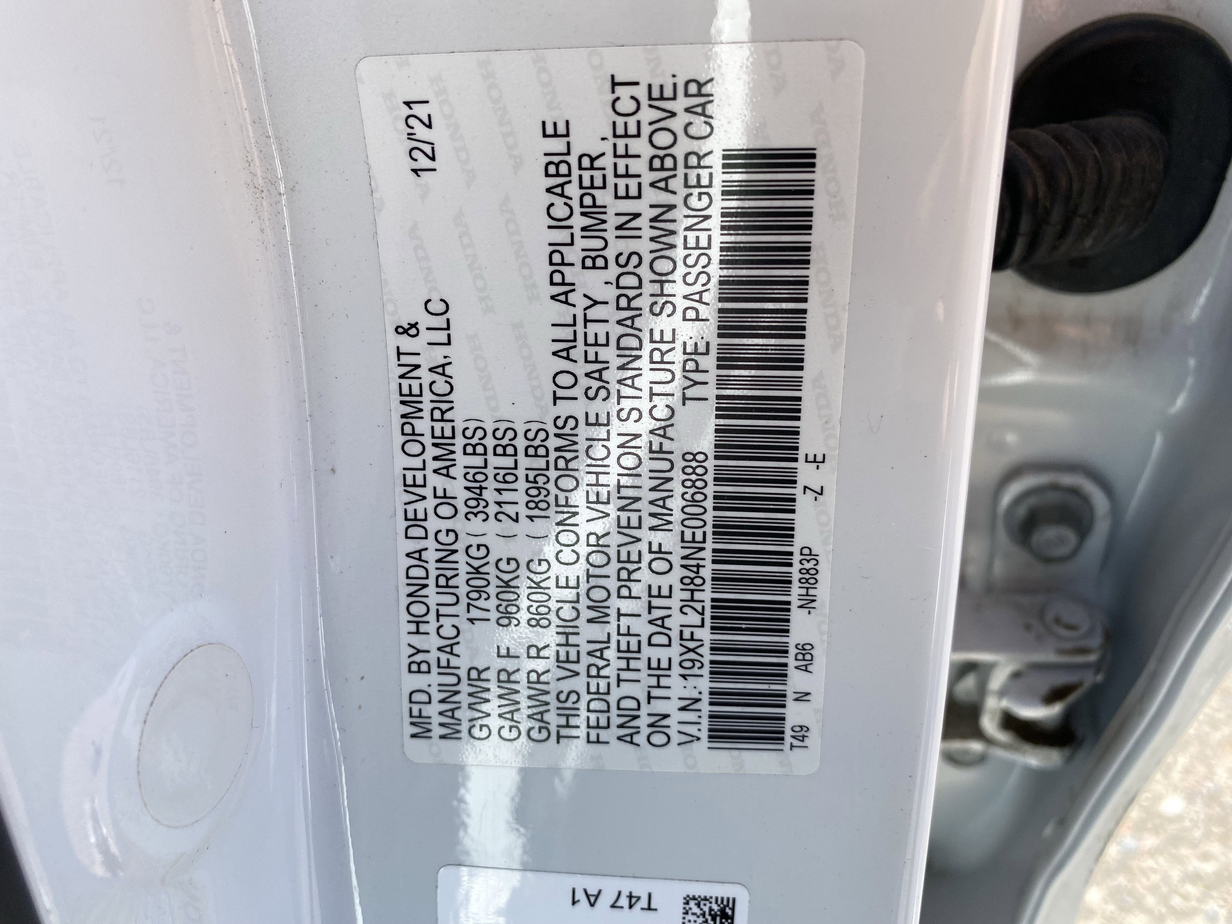 Used 2022 Honda Civic Sport image 31