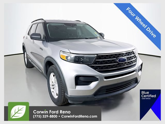 Certified 2021 Ford Explorer XLT w/ Class III Trailer Tow Package AWD/4WD 360° Tour