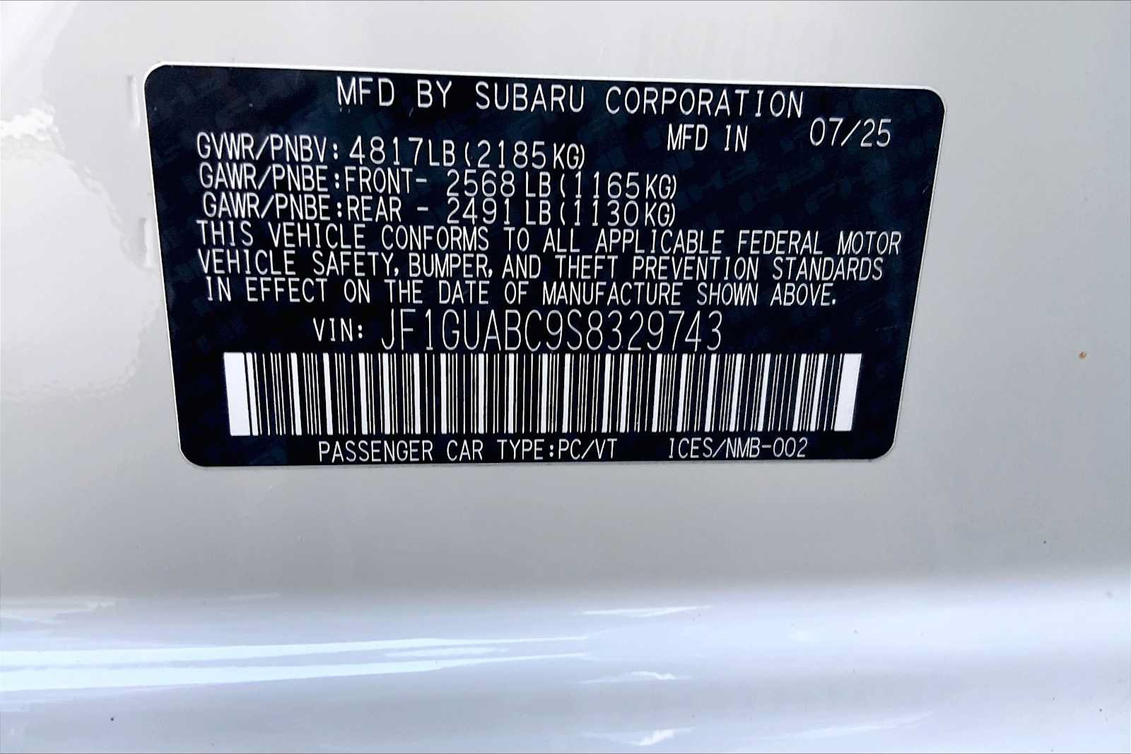 Used 2025 Subaru Impreza 2.0i AWD/4WD image 33