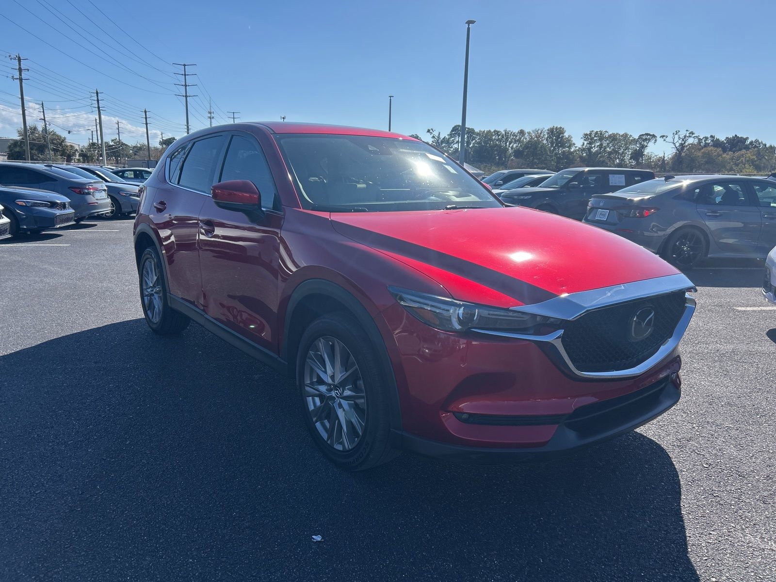 Used 2021 MAZDA CX-5 Grand Touring w/ GT Premium Package image 1