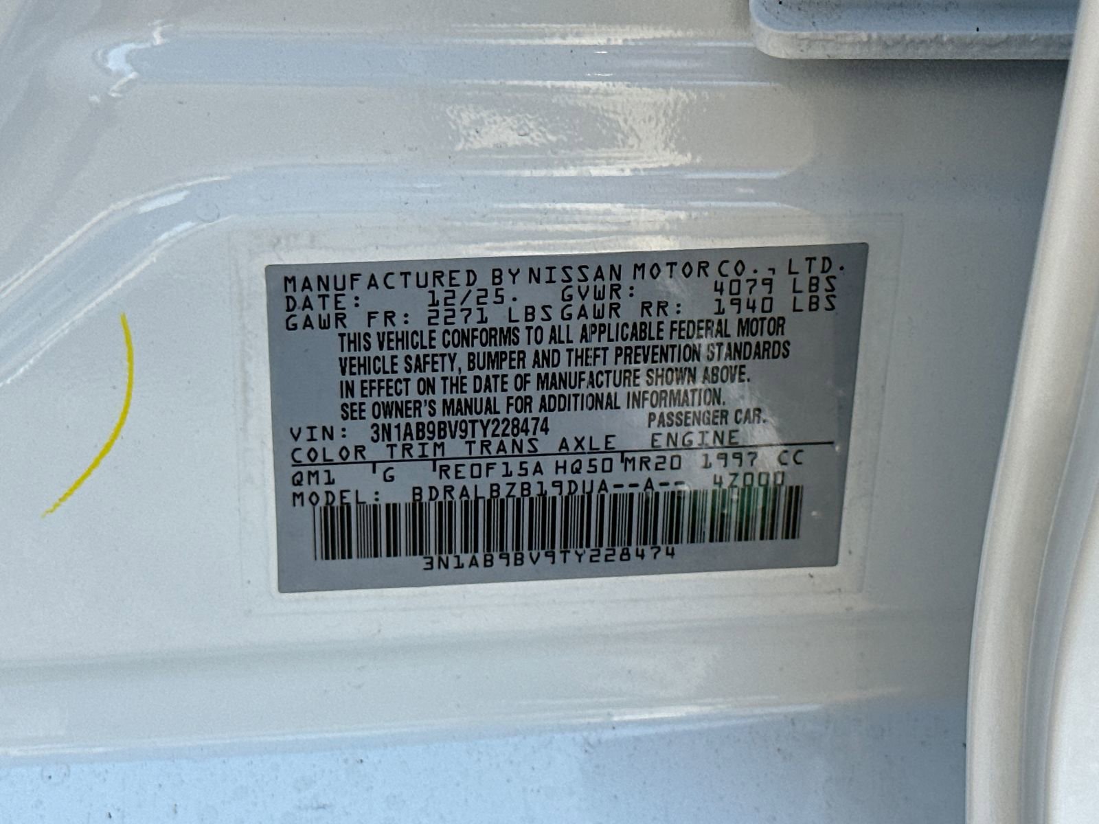 New 2026 Nissan Sentra S w/ S Cold Weather Package image 32