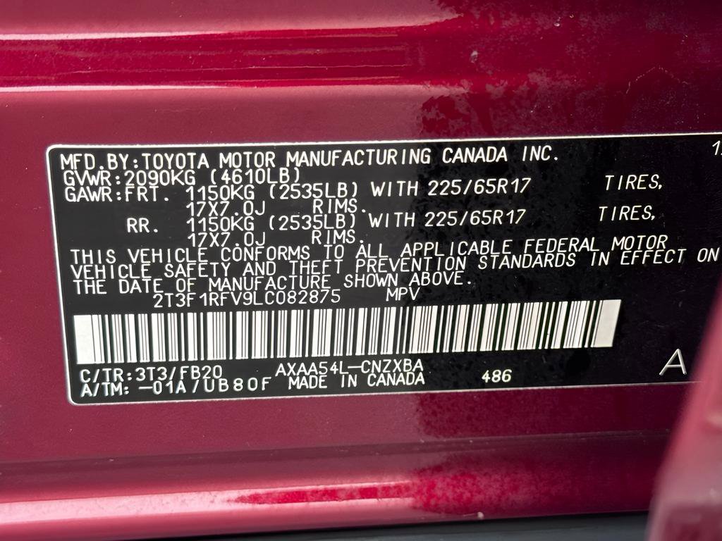 Used 2020 Toyota RAV4 LE image 40