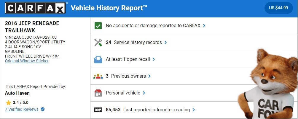 Used 2016 Jeep Renegade Trailhawk image 23