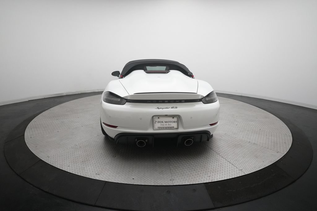 Certified 2025 Porsche 718 Boxster Spyder RS RWD image 6