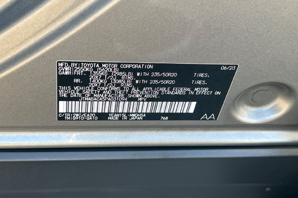 Certified 2023 Toyota bZ4X AWD image 26