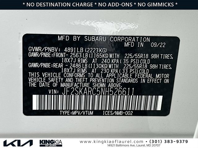 Used 2022 Subaru Forester Touring image 31