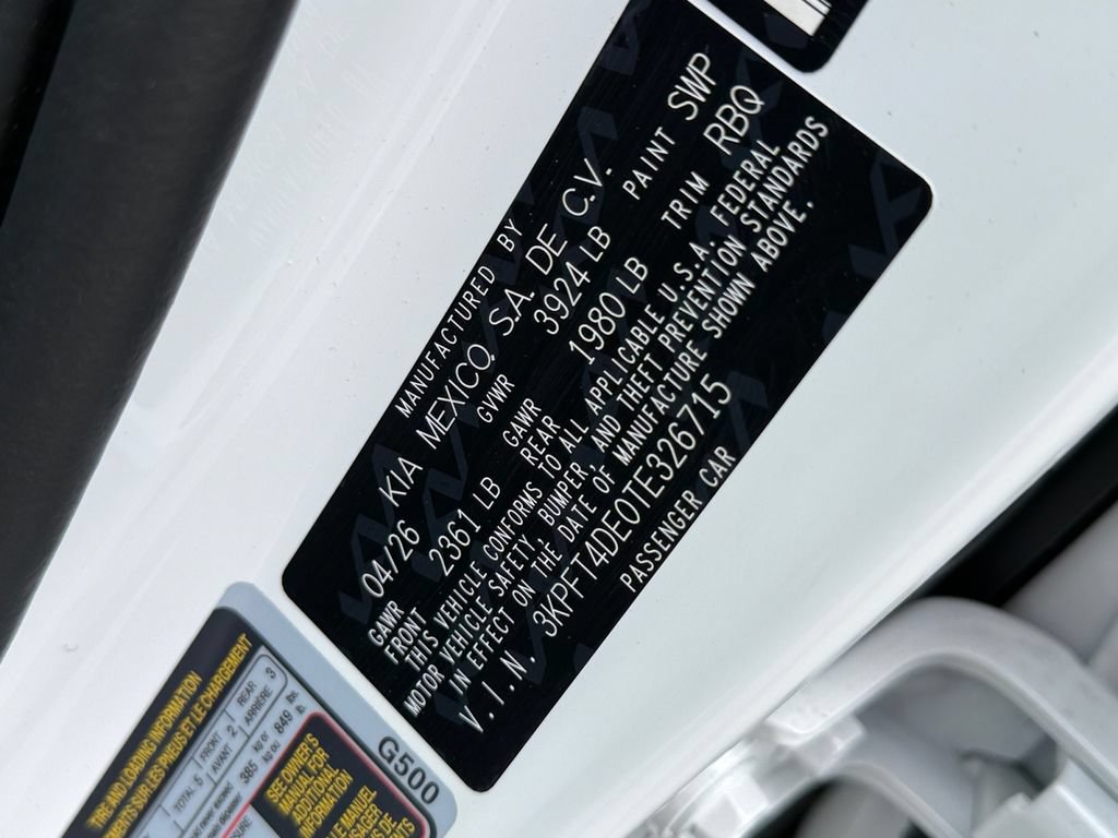 New 2026 Kia K4 FWD image 25